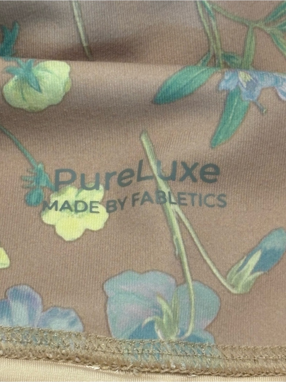 Fabletics PureLux High-Waist Active Leggings - Pastel Flower Print soft &cozy - Picture 3 of 8